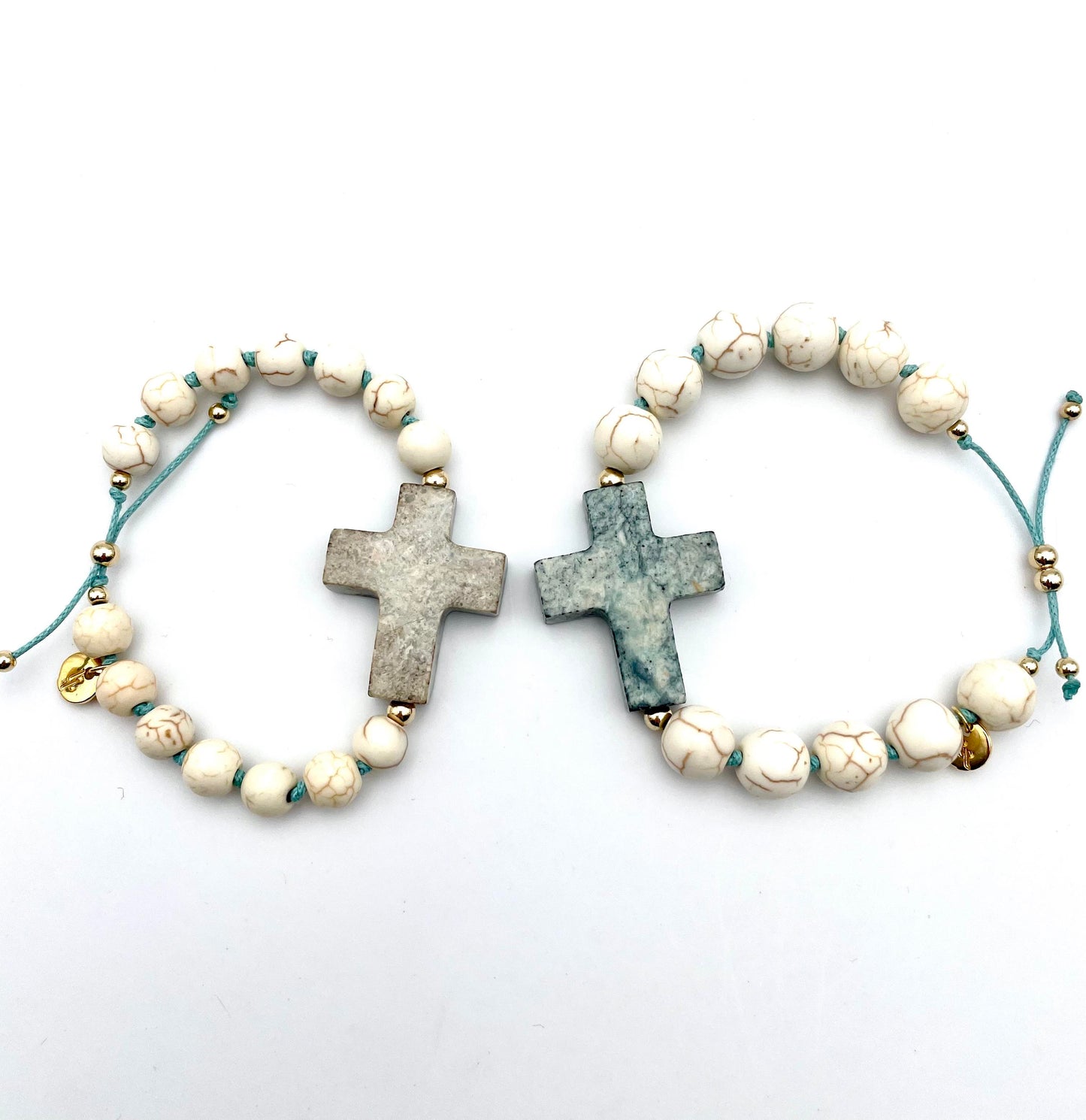 MELVIN Howlite blanche
